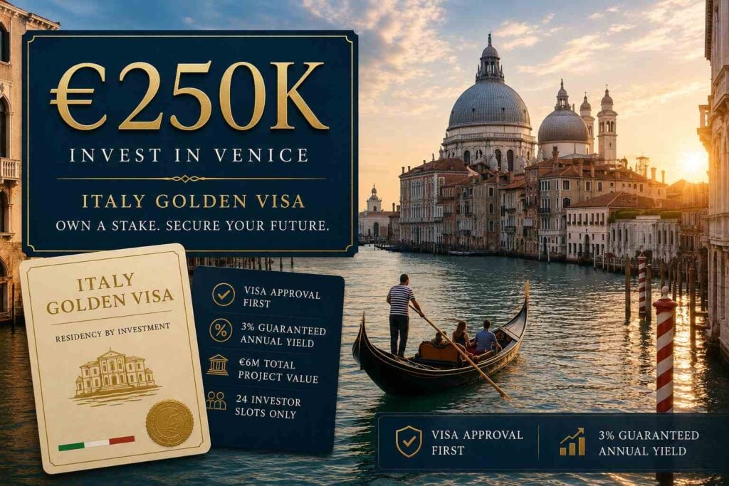 Italy Golden Visa 2026