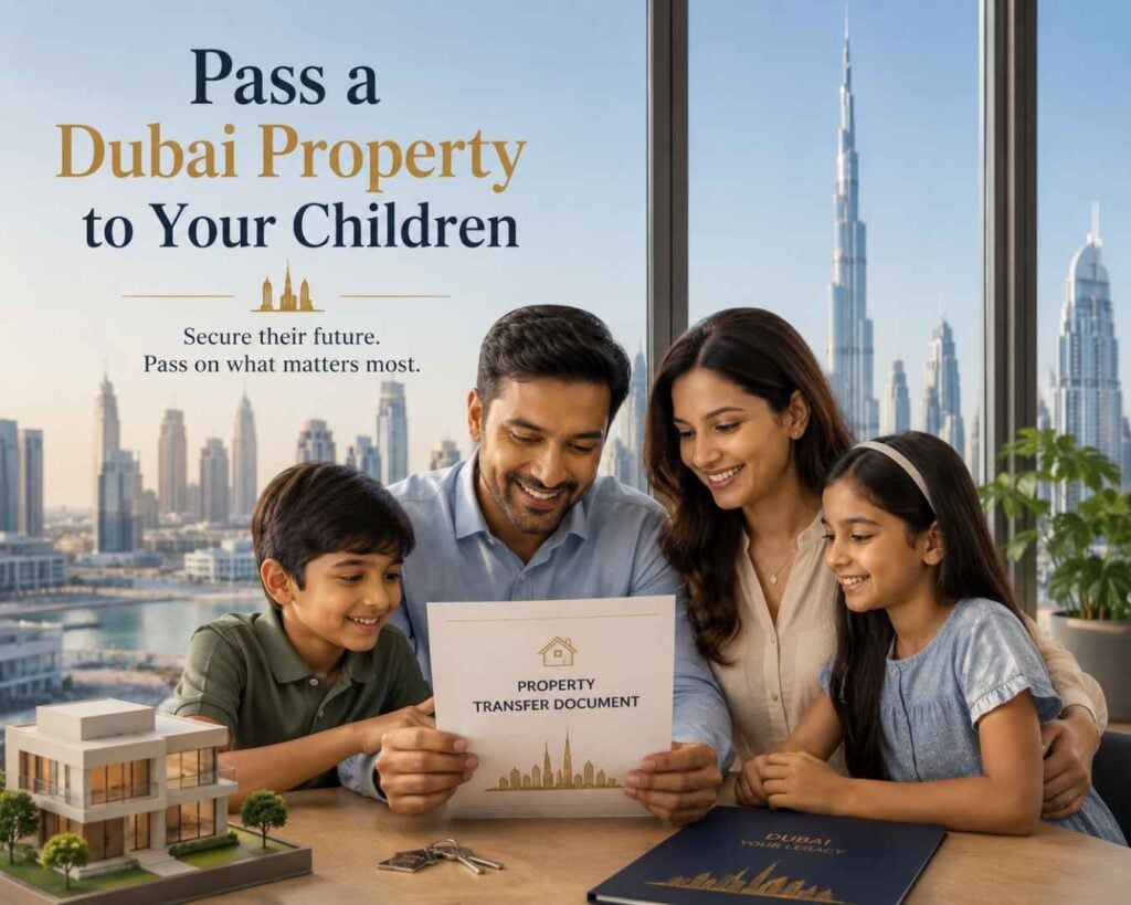 Pass Dubai Property To Children